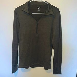 Quarter zip - army green